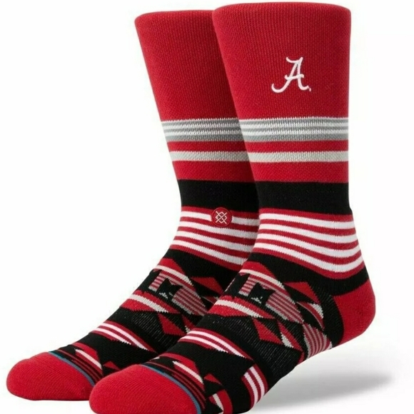 STANCE The University of Alabama GEO Stripe Socks